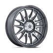 MSA Offroad Wheels M55 Commander UTV 24x7 4x137/4x156 PLTNM MCH-FC - MA055AD24704A00