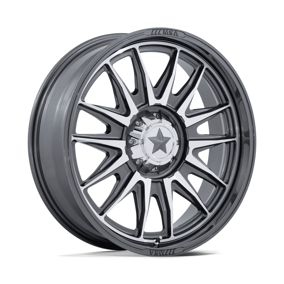 MSA Offroad Wheels M55 Commander UTV 18x7 4x137/4x156 PLTNM MCH-FC - MA055AD18704A10