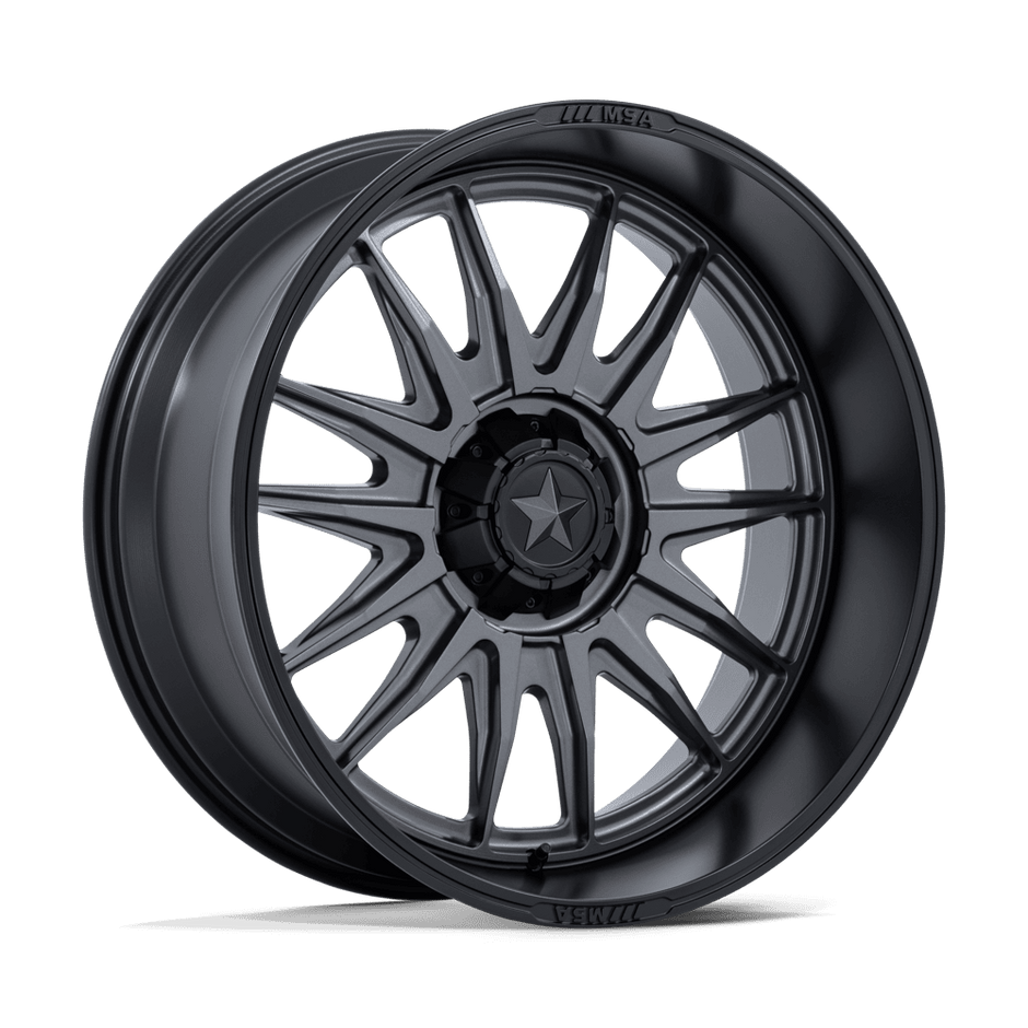 MSA Offroad Wheels M55 Commander UTV 24x10 5x114.3 M-GMTL MB-LP - MA055AB24101225N