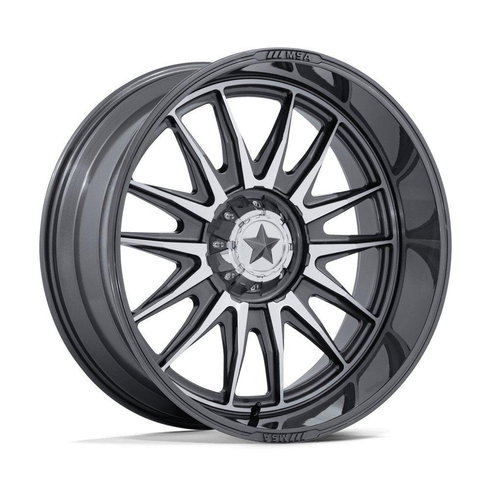 MSA Offroad Wheels M55 Commander UTV 24x10 5x114.3 PLTNM MCH-FC - MA055AD24101225N