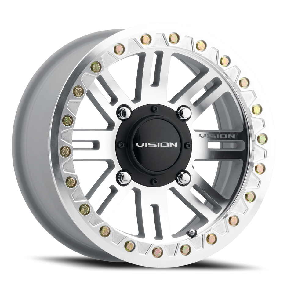 Vision Manx2 Beadlock 14x7 4x156 13mm Machined : 356BLA147156ACMFMR44