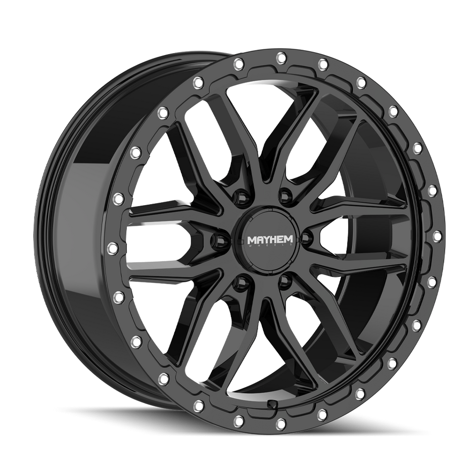 Mayhem Vector 8310 Gloss Black 20x9 6-135 18mm 87.1mm - 8310-2936GB