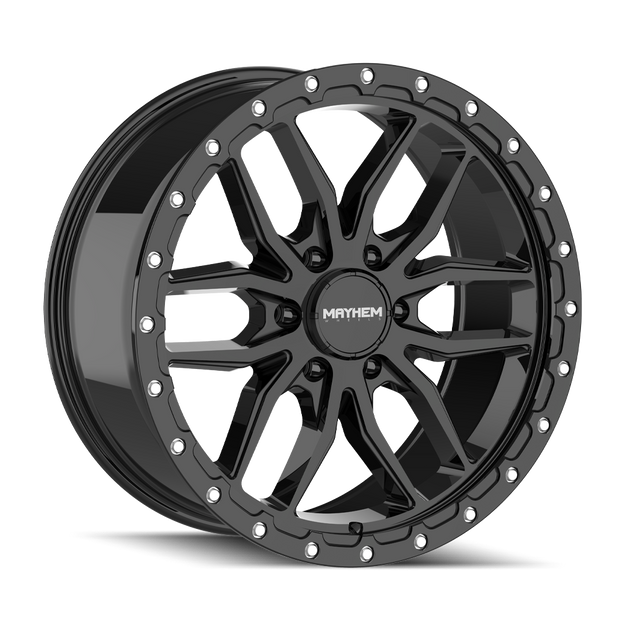 Mayhem Vector 8310 Gloss Black 20x9 6-135 18mm 87.1mm - 8310-2936GB