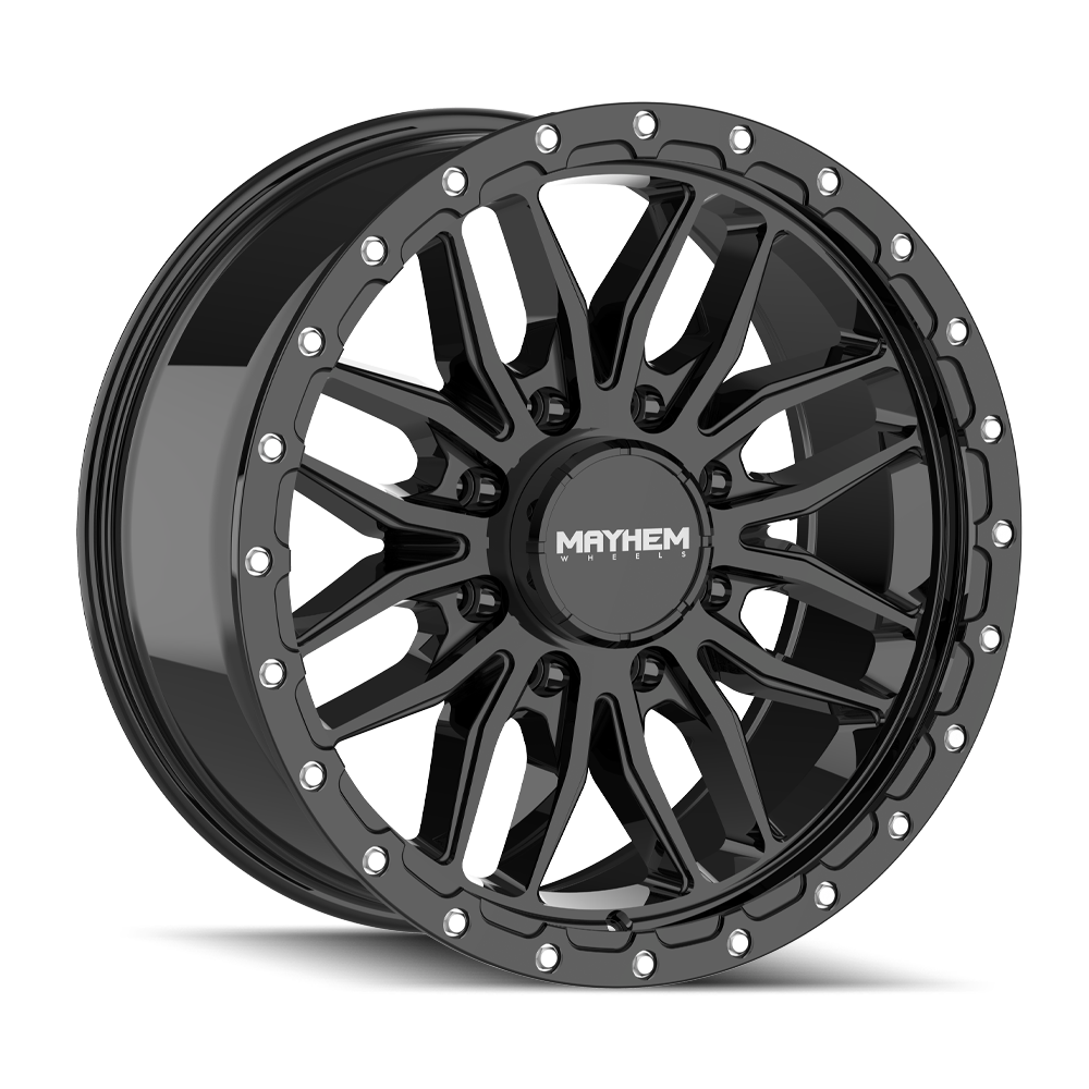 Mayhem Vector 8310 Gloss Black 20x9 8-170 18mm 125.2mm - 8310-2970GB