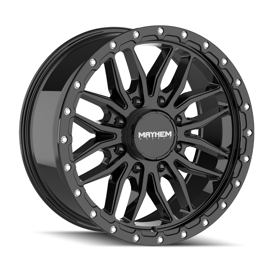 Mayhem Vector 8310 Gloss Black 20x9 8-170 18mm 125.2mm - 8310-2970GB