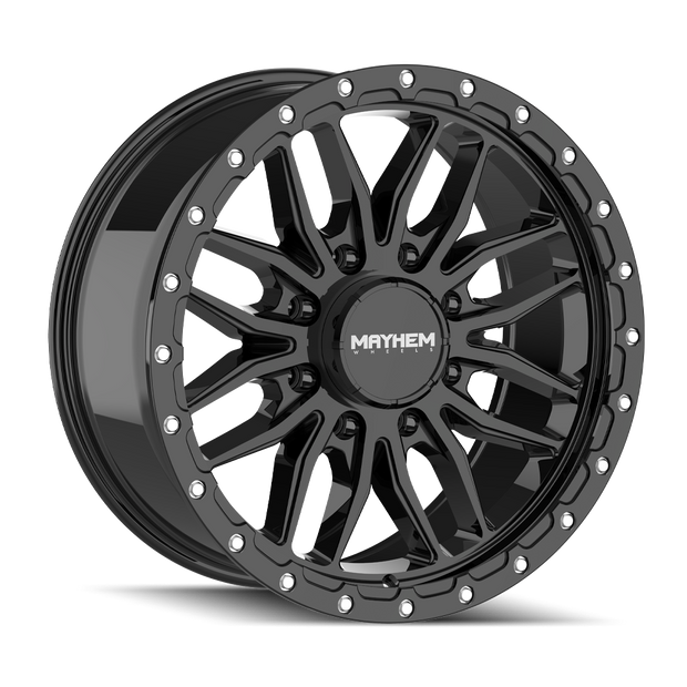 Mayhem Vector 8310 Gloss Black 20x9 8-170 18mm 125.2mm - 8310-2970GB