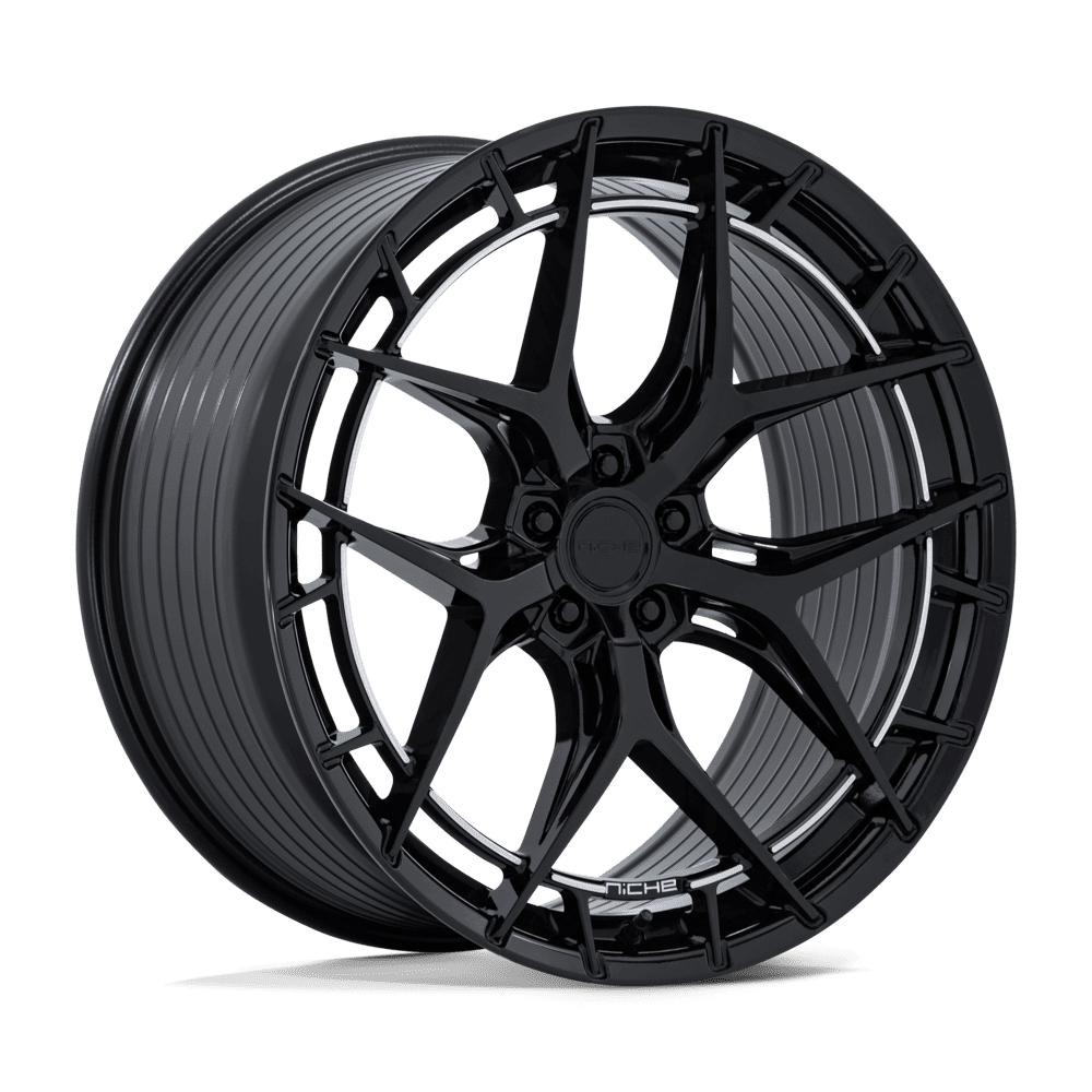 Niche 1PC NC286 Riviera 22x9 5x112 G-BLK - NC286BX22905620