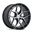 Niche 1PC NC286 Riviera 22x9 5x120 G-BLK-MCH-FC - NC286BD22905227