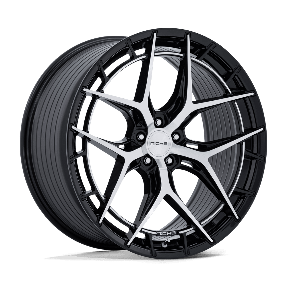 Niche 1PC NC286 Riviera 22x9 5x114.3 G-BLK-MCH-FC - NC286BD22901238