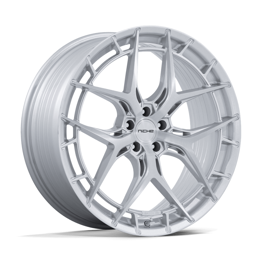Niche 1PC NC286 Riviera 22x10.5 5x120 G-SLVR-BRSH-FC - NC286SR22055238