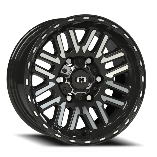 Vision Nexus 18x8.5 6x139.7 18mm Gloss Black Machined Face : 348-8883GBMF18