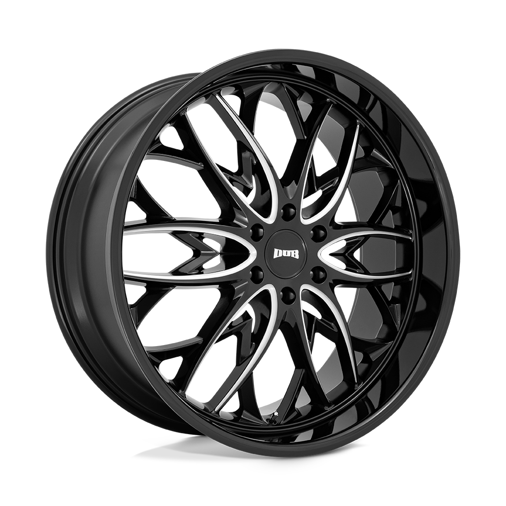 DUB 1PC S263 Og 24x10 6x139.7 G-BLK MILL - S263240084+25