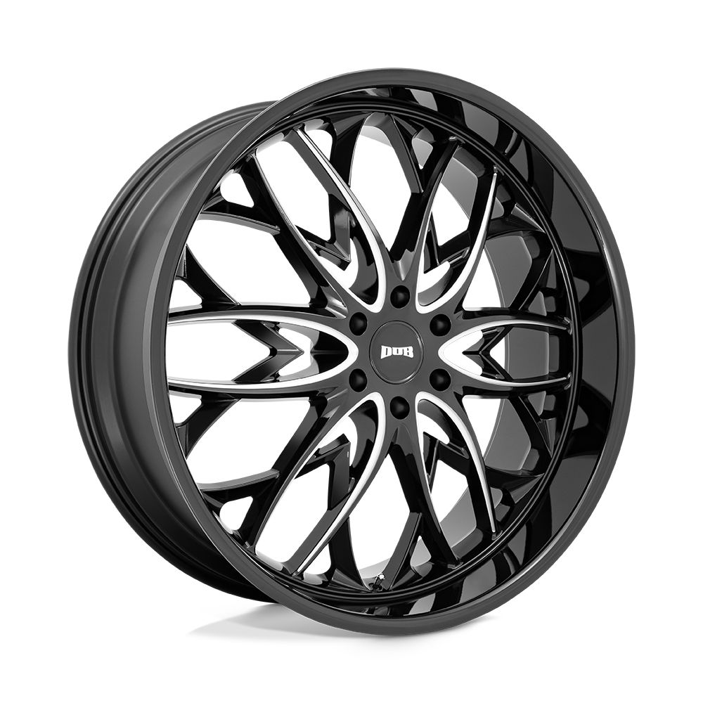 DUB 1PC S263 Og 26x10 6x139.7 G-BLK MILL - S263260084+25