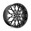 DUB 1PC S263 Og 26x10 6x139.7 G-BLK MILL - S263260084+25