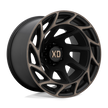 XD XD860 Onslaught 20x12 6x135 S-BLK BRZTCC - XD86021263644N