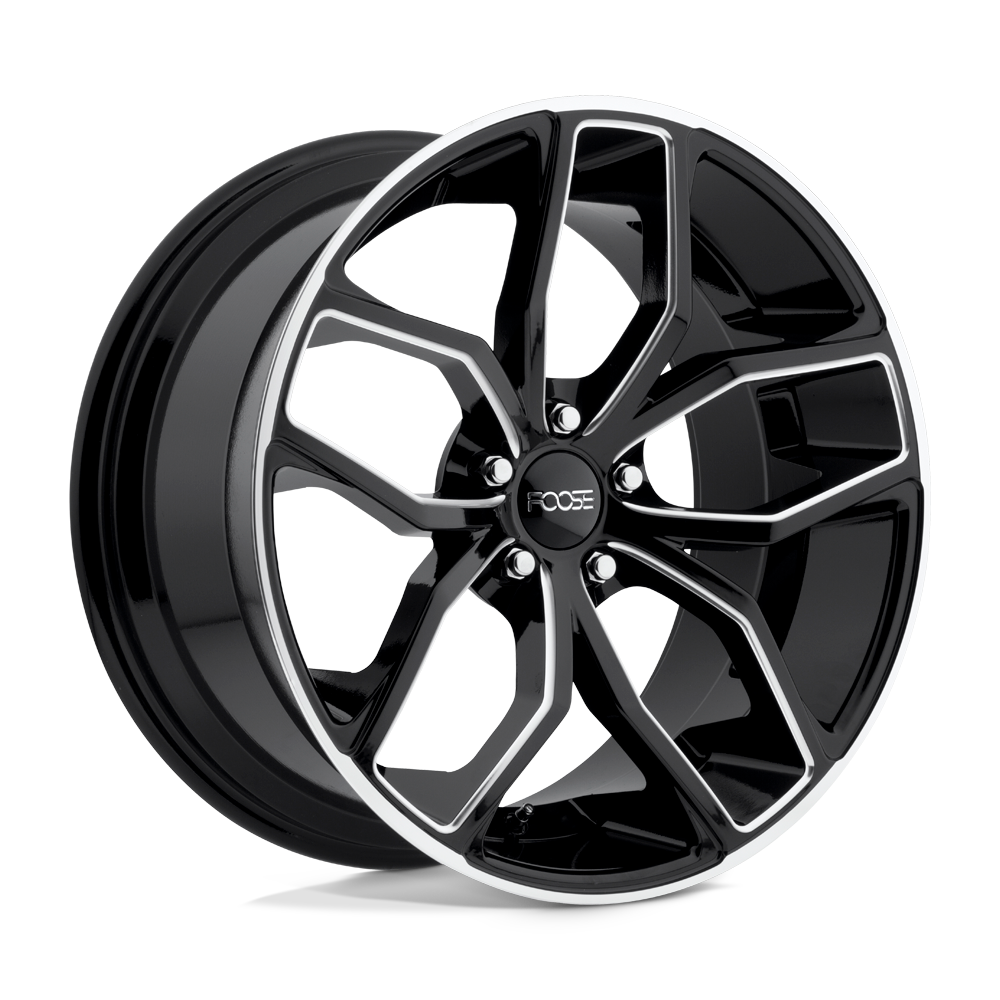 Foose 1PC F150 Outcast 20x10 5x120 GL-BLK-MIL - F150200021+40