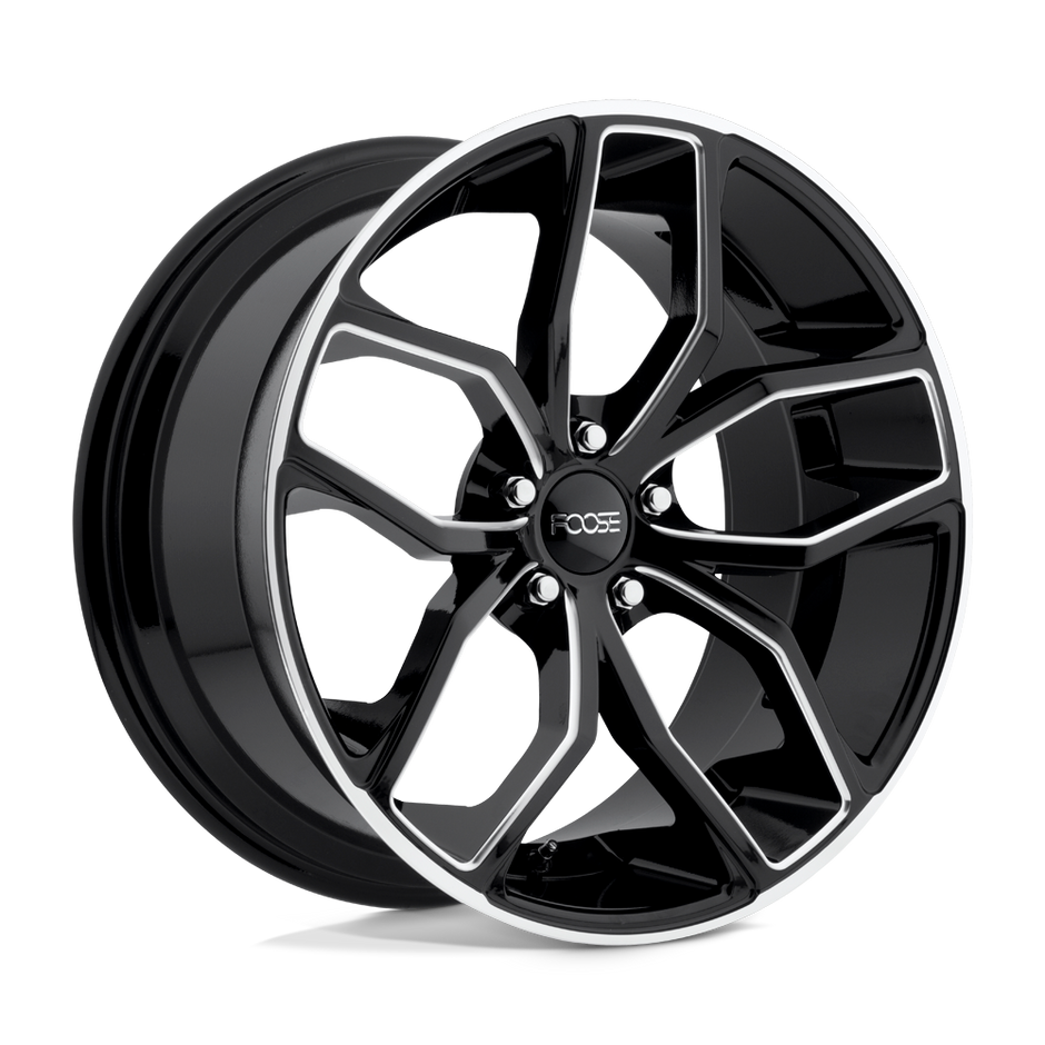 Foose 1PC F150 Outcast 20x10 5x120 GL-BLK-MIL - F150200021+40