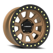 Vision Ojos 17x9 5x127 -40mm Bronze (Satin Black Bead Lock Ring) : 350BL7973BZBR-40