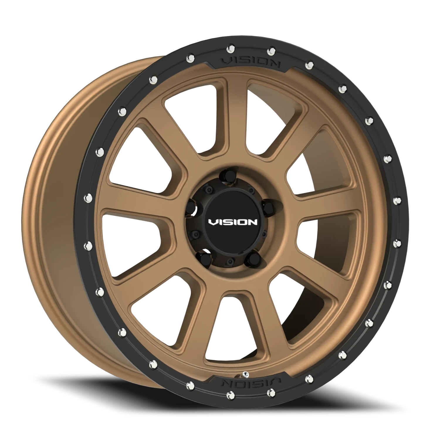 Vision Ojos 17x9 5x127 -12mm Bronze : 350-7973BZBL-12