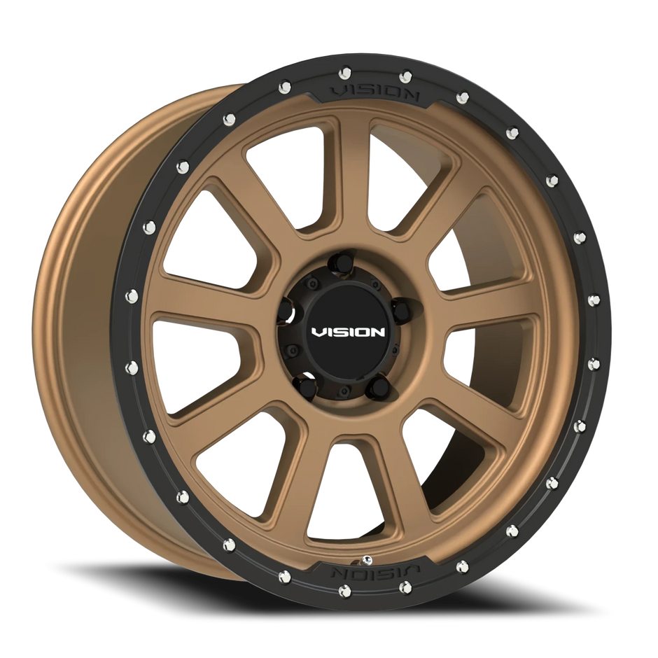 Vision Ojos 17x9 5x127 -12mm Bronze : 350-7973BZBL-12