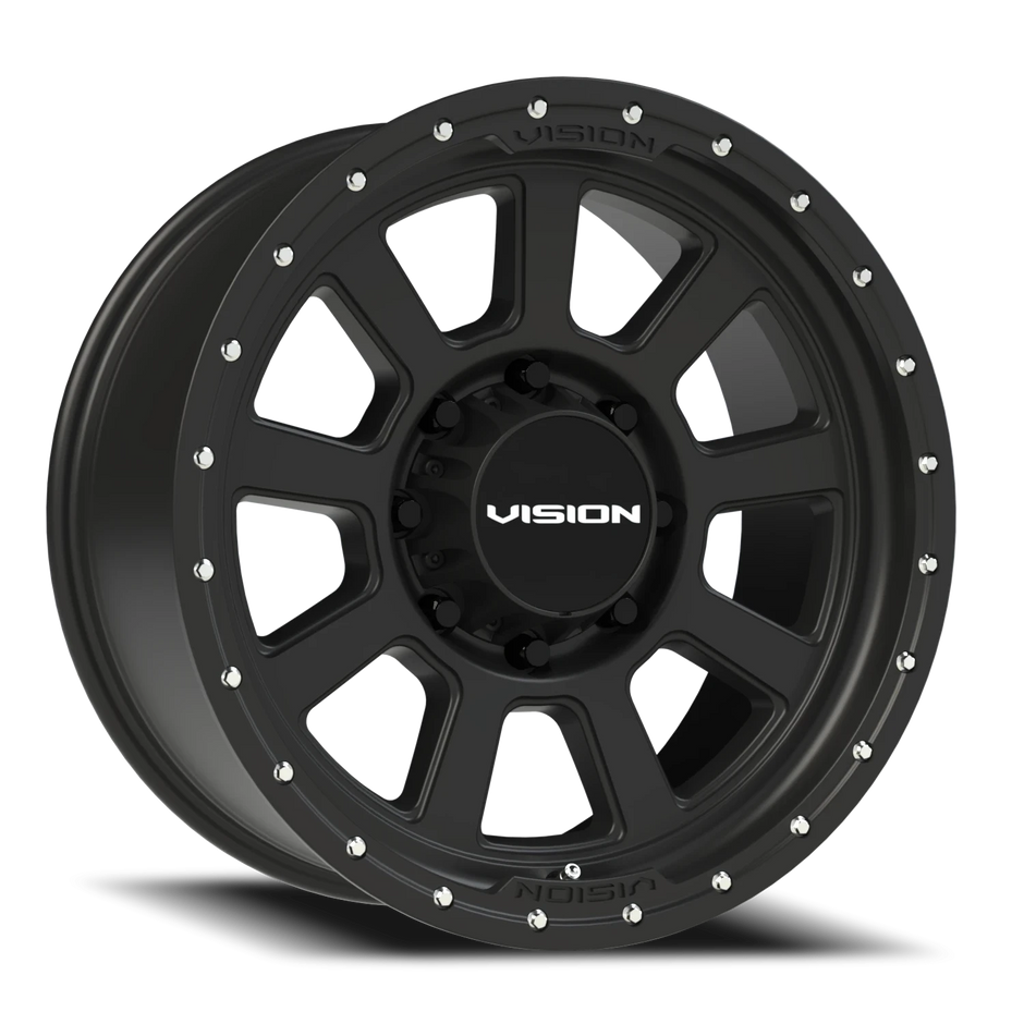 Vision Ojos 20x9 8x180 12mm Satin Black : 350-2987SB12