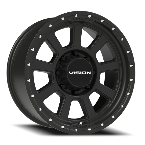 Vision Ojos 20x9 8x180 12mm Satin Black : 350-2987SB12