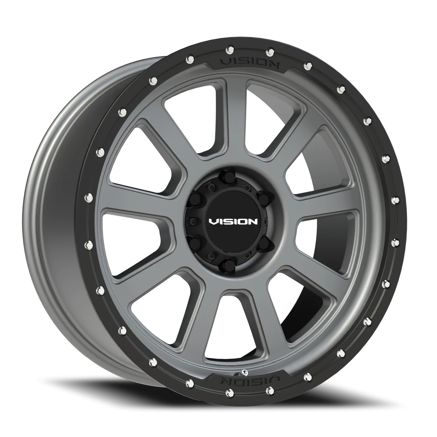 Vision Ojos 18x9 6x135 12mm Satin Grey : 350-8936SGBL12