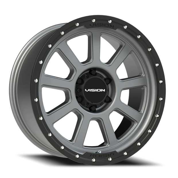 Vision Ojos 20x9 6x135 12mm Satin Grey : 350-2936SGBL12