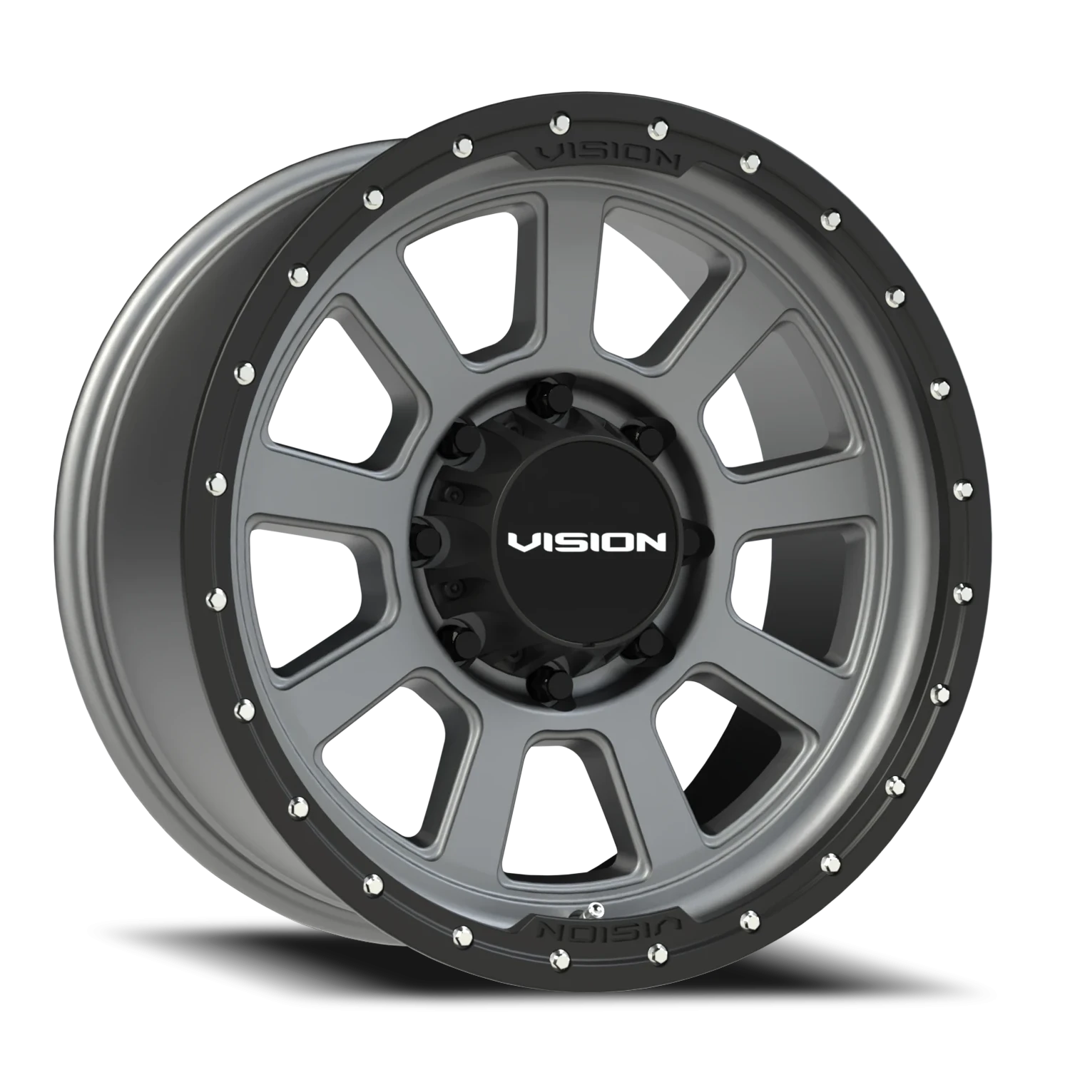 Vision Ojos 17x9 8x170 12mm Satin Grey : 350-7970SGBL12