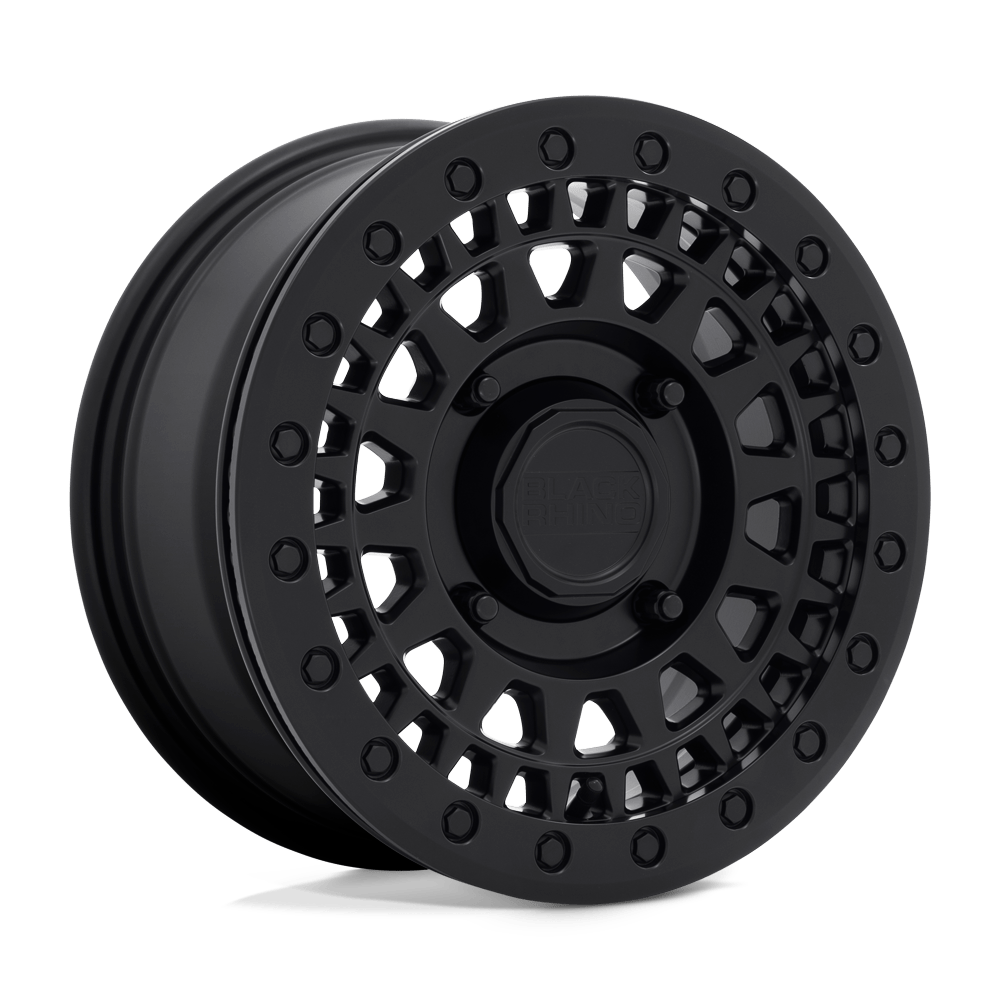 Black Rhino Hard Alloys - UTV Parker UTV Beadlock 15x7 4x110 M-BLK - 1570PKB514110M82