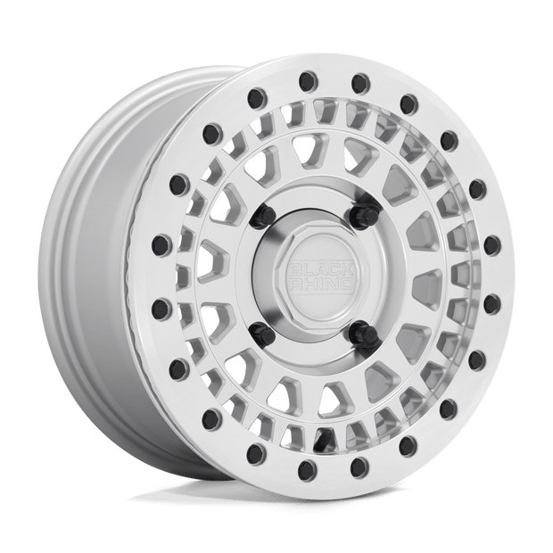 Black Rhino Hard Alloys - UTV Parker UTV Beadlock 14x7 4x110 SLV-MIR-FC - 1470PKB514110S82