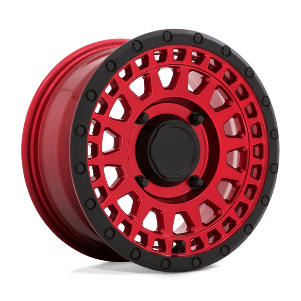 Black Rhino Hard Alloys - UTV Parker UTV 14x7 4x137 C-RED-BLK-LP - 1470PKR514136R06