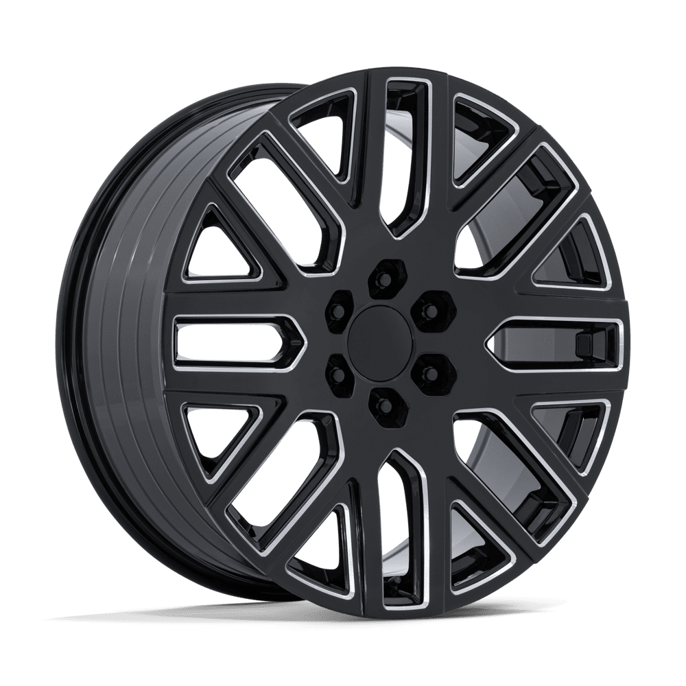 Performance Replicas PR231 22x9 6x139.7 G-BLK-MILL - PR231BE22906128