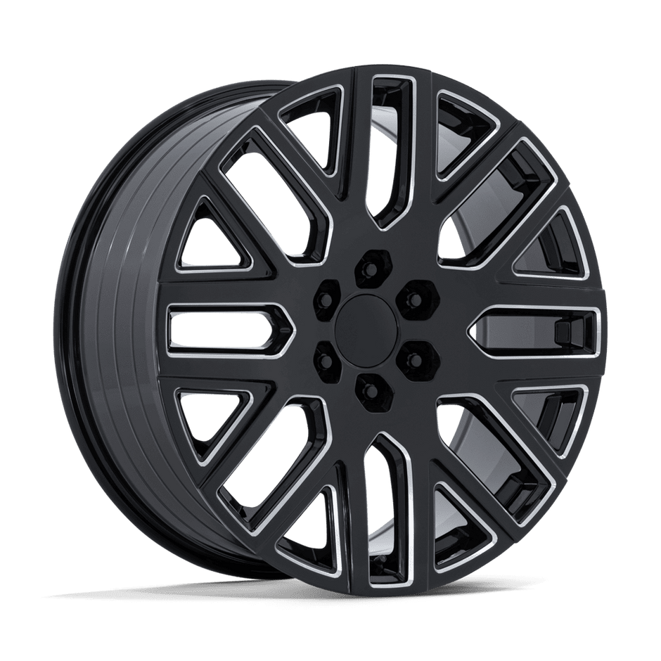 Performance Replicas PR231 22x9 6x139.7 G-BLK-MILL - PR231BE22906128