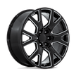 Performance Replicas PR199 22x9 6x139.7 G-BLK MILL - 199M-2295828