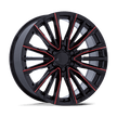 Performance Replicas PR223 26x10 6x139.7 G-BLK MILL-RD - PR223BQ26106128