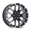Performance Replicas PR224 22x9 6x139.7 G-BLK MACH - 224BM-2295828