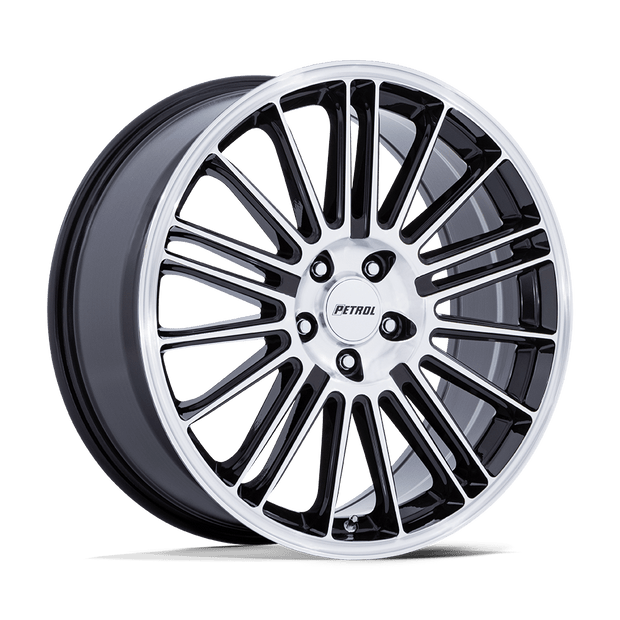 Petrol PE001 P1D 17x8 5x114.3 G-BLK MACH - PE001BD17801240