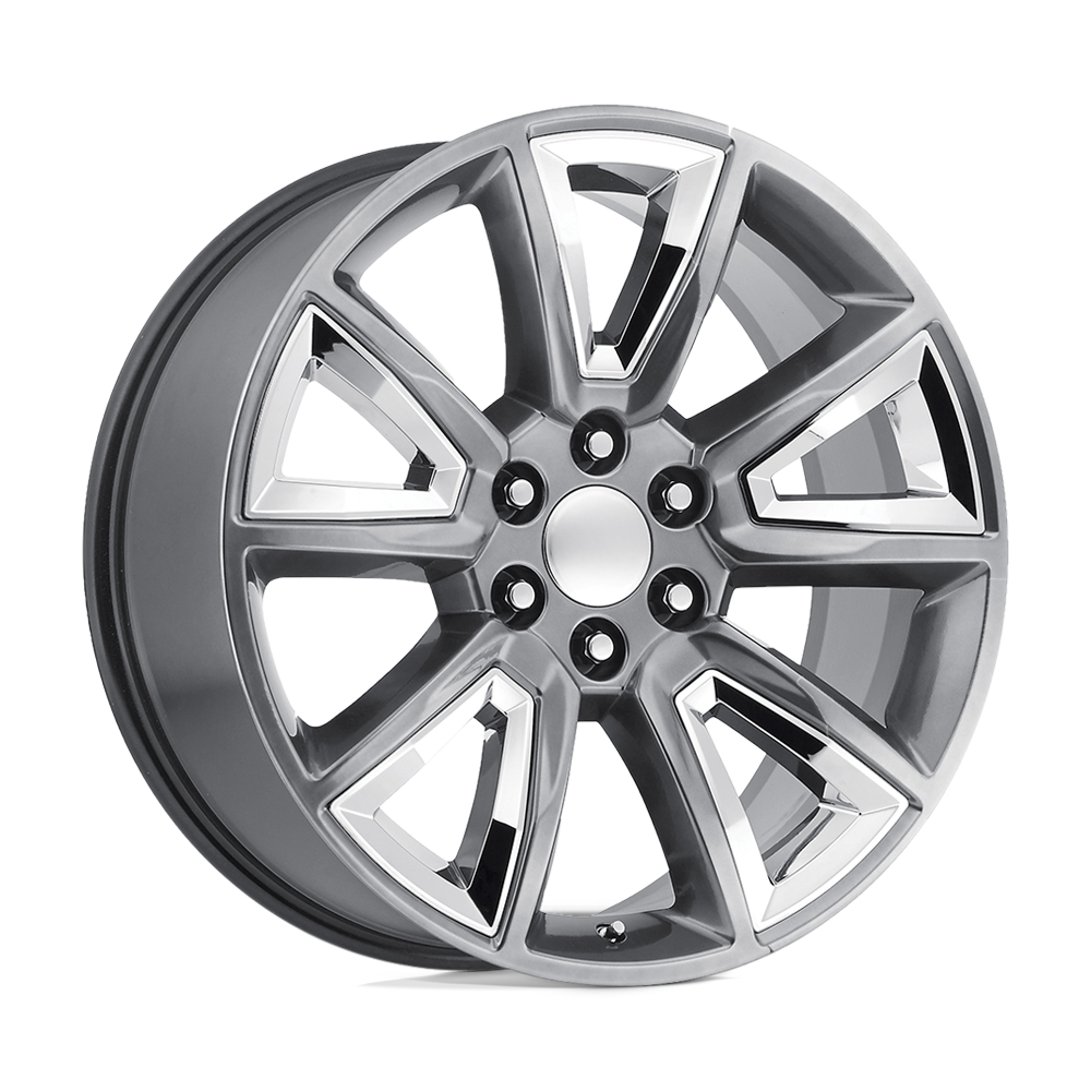 Performance Replicas PR168 22x9 6x139.7 SLV W/ CHR ACC - 168HC-2295824