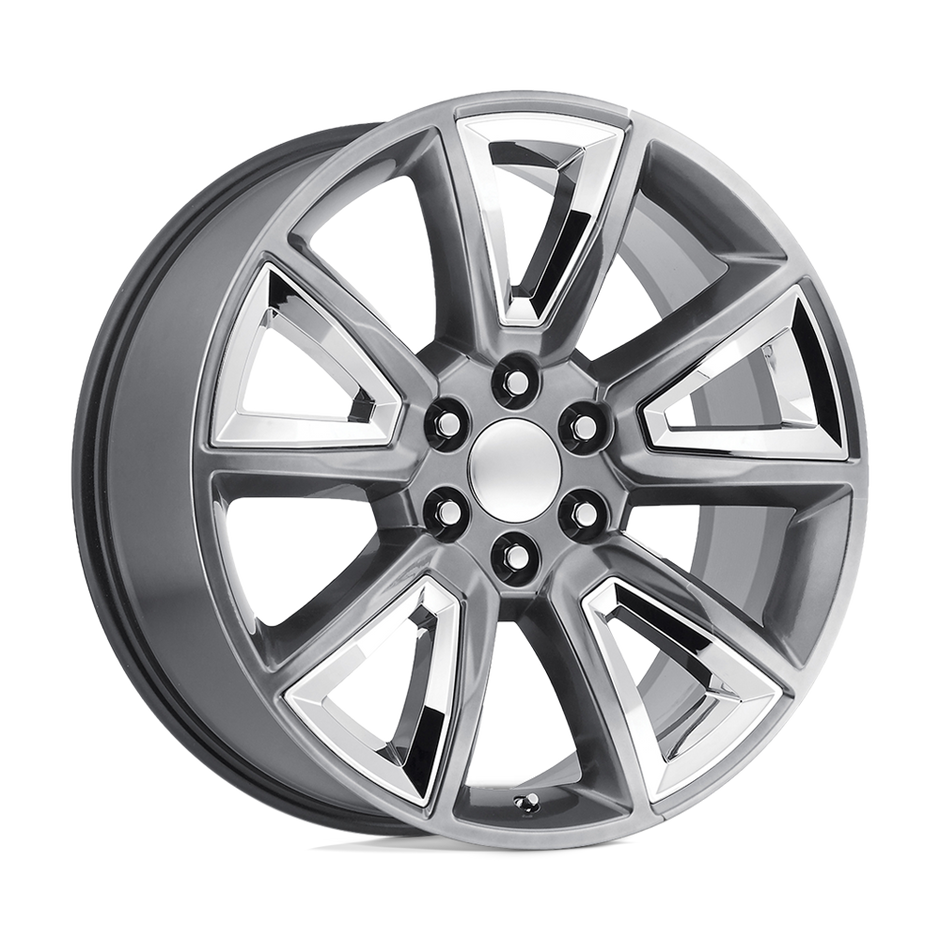 Performance Replicas PR168 22x9 6x139.7 SLV W/ CHR ACC - 168HC-2295824