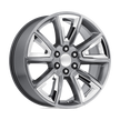 Performance Replicas PR168 22x9 6x139.7 SLV W/ CHR ACC - 168HC-2295824