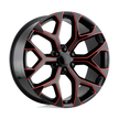 Performance Replicas PR176 24x10 6x139.7 G-BLK RED-MILL - 176MR-2415824