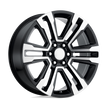 Performance Replicas PR182 22x9 6x139.7 G-BLK MACH - 182BM-2295824