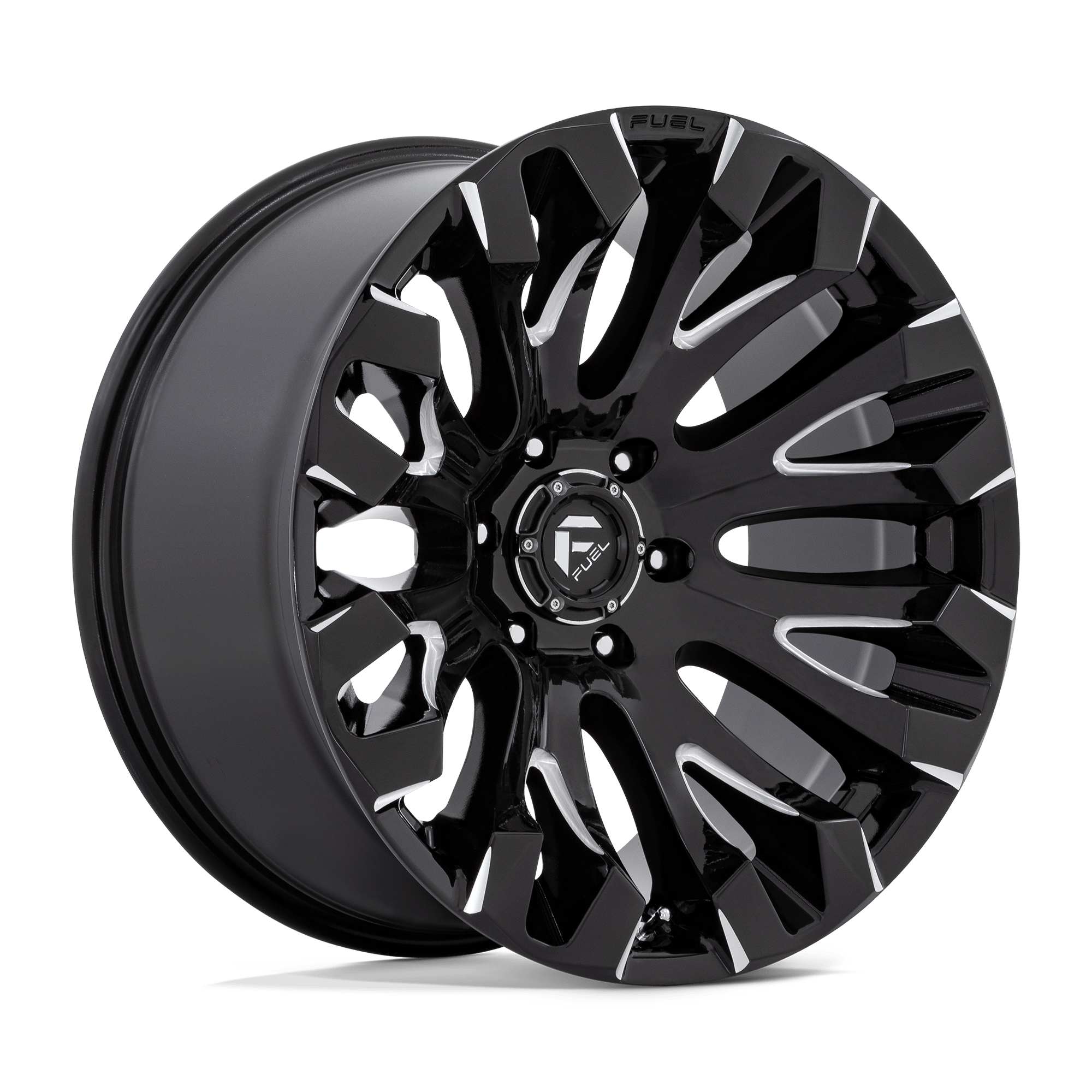 Fuel 1PC D828 Quake 20x10 5x127 G-BLK-MILL - D82820007547