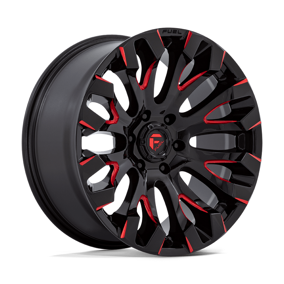 Fuel 1PC D829 Quake 20x9 6x139.7 G-BLK MILL-RD - D82920908450