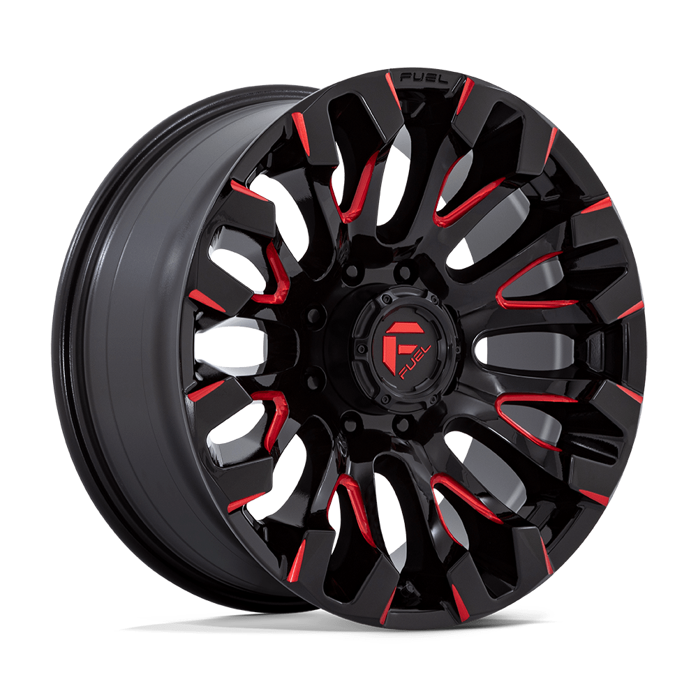 Fuel 1PC D829 Quake 20x9 8x165.1 G-BLK MILL-RD - D82920908250