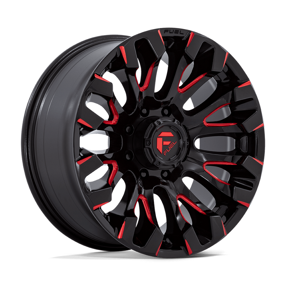 Fuel 1PC D829 Quake 20x9 8x180 G-BLK MILL-RD - D82920901850