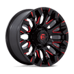 Fuel 1PC D829 Quake 20x9 8x180 G-BLK MILL-RD - D82920901850