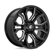 Fuel 1PC D711 Rage 20x9 6x135/6x139.7 GL-BLK-MIL - D71120909850