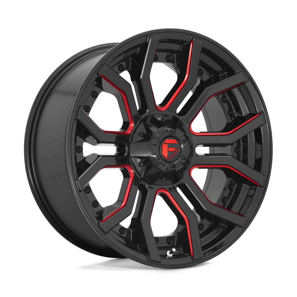 Fuel 1PC D712 Rage 20x9 5x127/5x139.7 GL-BLK-RTTC - D71220905750